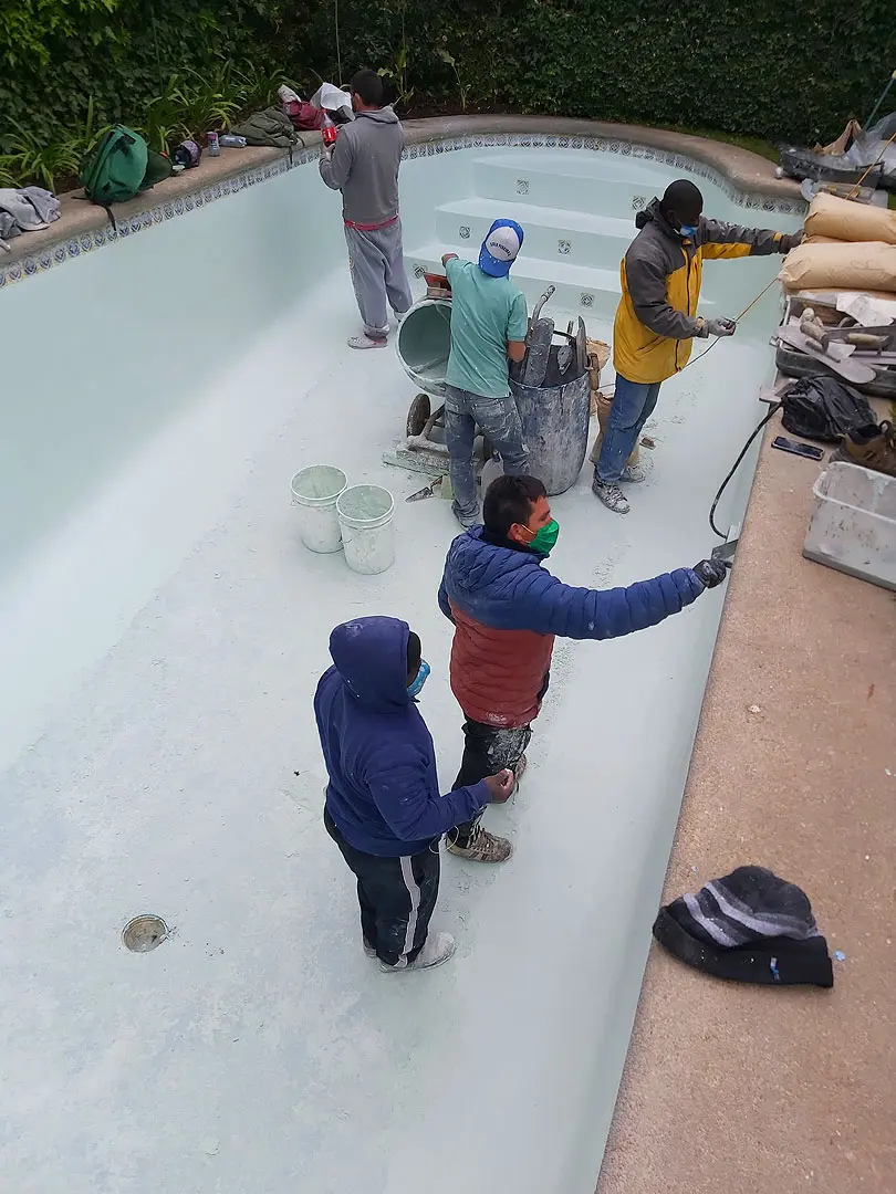 Revestimiento piscina de hormigón Pool Piscinas